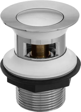 VALAMU ÄRAVOOLUPESA INVENA CLICK-CLACK ÜLEJOOKSUGA 1 1/4" KROOM