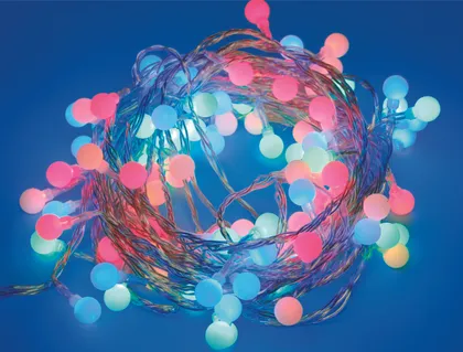 JÕULUVALGUSTUS 100LED CHERRY BALL VÄRVILINE