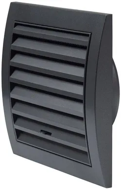 VENT.REST 148X153MM PLAST D-100MM REGULEERITAV ANTRATSIIT