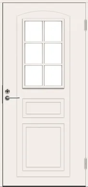VÄLISUKS SWEDOOR BASIC B0020 VALGE 9X21 PAREM