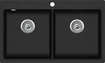 VALAMU AQUASANITA GRANIIT SQM200-601W 860X500X200MM MUST