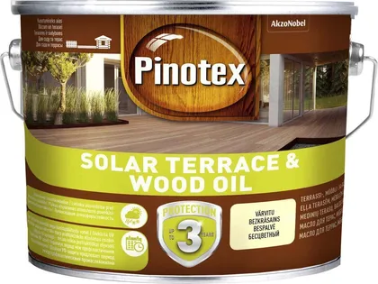 PUIDUÕLI PINOTEX SOLAR TERRACE & WOOD OIL 9,3L VÄRVITU