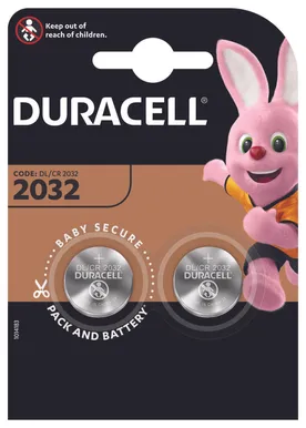 PATAREI DURACELL DL 2032 3V LIITIUM 2TK PAKIS 