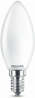 LED LAMP PHILIPS CLASSIC 4,3W B35 E14 MATT 2700K PHILIPS