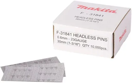 NAELAD MAKITA PIN 0,6X30MM 23GA TERAS 10000 TK. DPT353, PT354