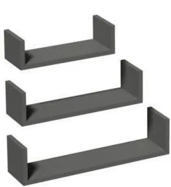 RIIULIKOMPLEKT DOMAX HALL U TÜÜP 3TK PAKIS