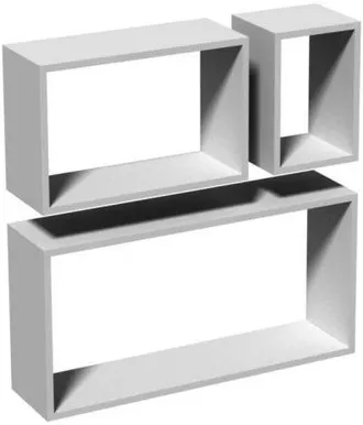 RIIULIKOMPLEKT DOMAX VALGE RISTKÜLIK