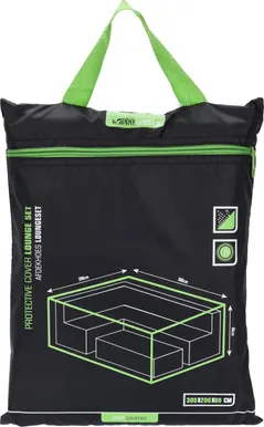 KATE AIAMÖÖBLILE XL 300X200X80CM, MUST