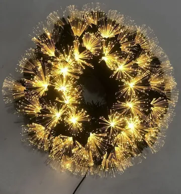 JÕULUPÄRG 48LED, 8 FUNKT. SOE VALGUS, 30CM