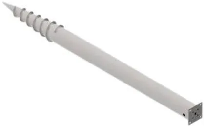 KRUVIVAI ARRAS 100X100MM KEERATAV L=1400MM, D=92MM