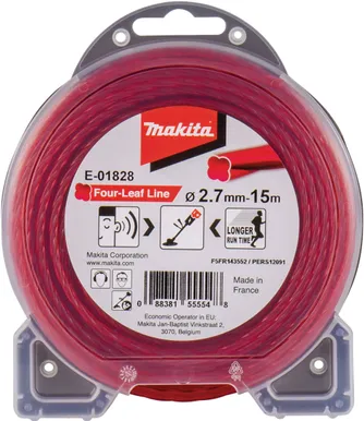 TRIMMIJÕHV MAKITA 2,7MMX15M; "RISTIK"