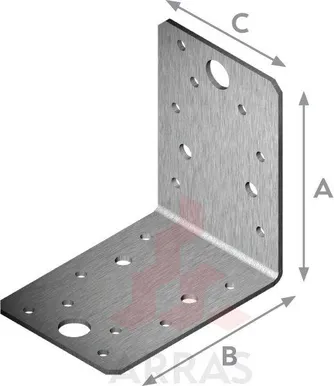 NURGIK ARRAS 90X90X65X2,5MM ROOSTEVABA A4 CE