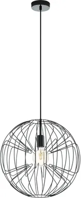 LAELAMP EGLO OKINZURI E27 1X60W NIKKEL MUST