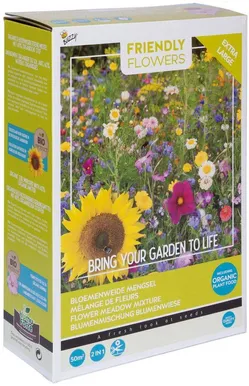 LILLESEEMNESEGU BUZZY ORGANIC 'SUMMER FLOWERS' 50M2 1,88KG