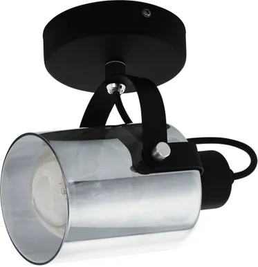 KOHTVALGUSTI EGLO BERREGAS E27 28W MUST/KROOM