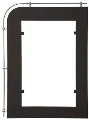 PLIIDI ÄÄRERAUD NR.4 R60 VASAK 900X530MM