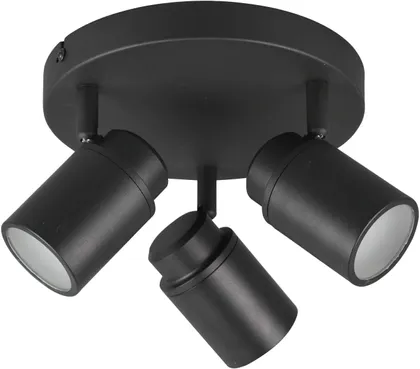 VANNITOAVALGUSTI TRIO ANGELO 3X5W LED GU10 MUST