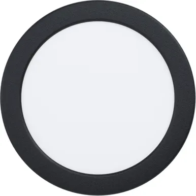 RIPPLAEVALGUSTI EGLO FUEVA5 10,5W LED 1350LM 4000K Ø166MM MUST