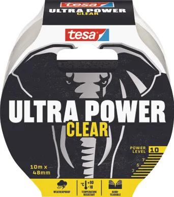 PARANDUSTEIP TESA ULTRA POWER CLEAR 10MX48MM LÄBIPAISTEV 