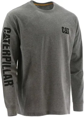 T-SÄRK PIKKADE VARRUKATEGA CAT MEESTE HEATHER GREY XL
