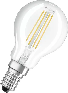 LED LAMP OSRAM 5,5W P45 E14 806LM 2700K CLASSIC FIL.