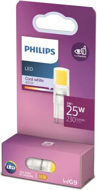 LED LAMP PHILIPS 2W G9 4000K 230LM