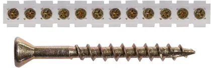 PLAADIKRUVI HJ FASTENERS HOBAU LINDIL 4,2X42 PH2 KOLLANE ZN 1000TK PAKK