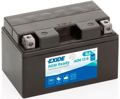 MOTOAKU EXIDE 12V 8AH AGM12-8 150X87X93MM