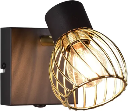 KOHTVALGUSTI TRIO ARDON 10W E14 MUST/VASK