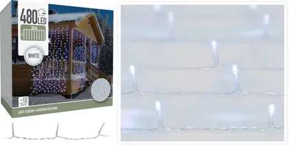 JÕULUVALGUSTUS KARDINAD 480 LED'I, IP44