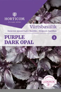 SEEMNED HORTICOM BASIILIK PURPLE DARK OPAL 1G