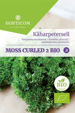 SEEMNED HORTICOM KÄHARPETERSELL MOSS CURLED 2 BIO 2G