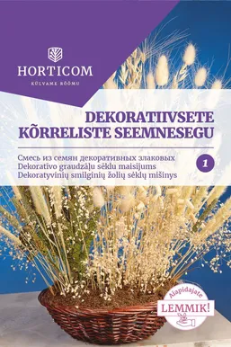 SEEMNED HORTICOM DEKORATIIVSETE KÕRRELISTE SEEMNESEGU 0,75G