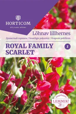SEEMNED HORTICOM LÕHNAV LILLHERNES ROYAL FAMILY SCARLET 5G
