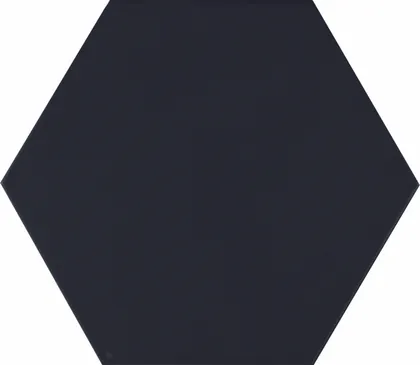 PÕRANDA-JA SEINAPLAAT PRISSMACER HEX. FLAT BLACK MATT 19,8X22,8CM