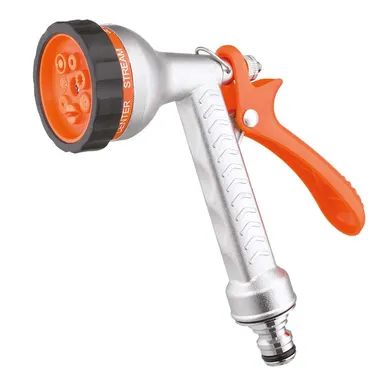 KASTMISPÜSTOL CLABER METALL KROOM MITMEFUNKTSIONAALNE