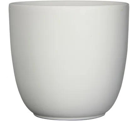 ÜMBRISPOTT MICA TUSCA MATT VALGE 28,5X31CM