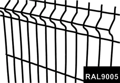 AIA KEEVISPANEEL 3D 50X200/5MM 2,03X2,5M RAL9005