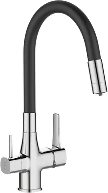 KÖÖGISEGISTI INVENA MAGIC FILTRISÜSTEEMIGA MUST/KROOM