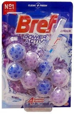 WC PUHASTUSVAHEND BREF POWER ACTIVE 2X50G LAVENDEL