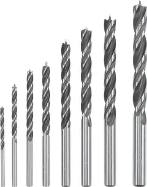 PUIDUTÖÖPUURIDE KOMPLEKT KWB 3-10MM KARP, 8 OSA