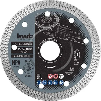 TEEMANTKETAS KWB 125MM, PEENETERALINE