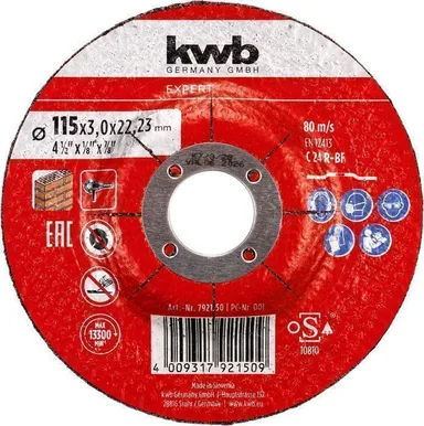 LÕIKEKETAS KWB, KIVI 115X3X22MM