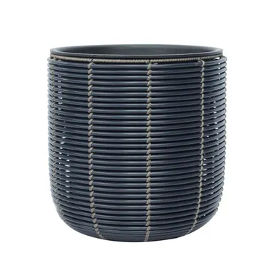 LILLEPOTT WICKER D35XH36CM MUST/PRUUN