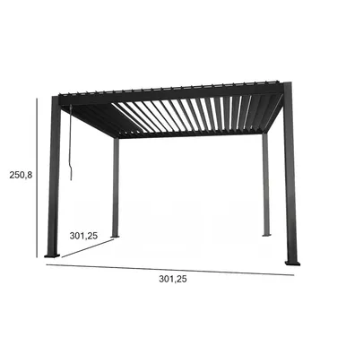 VARIKATUS MIRADOR-111 3X3M TUMEHALL