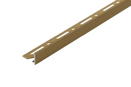 PLAADILIIST CEZAR L-PROFIIL ALUMIINIUM 10X18X2500MM ANOD. MATT KULD