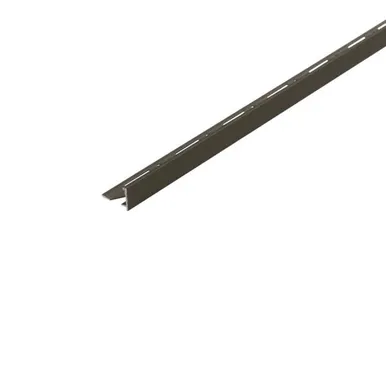 PLAADILIIST CEZAR L-PROFIIL ALUMIINIUM 10X18X2500MM ANOD. MATT ŠAMPANJA