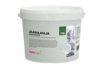 JÄÄSULATAJA BALTIC AGRO KALTSIUMKLORIID 3KG
