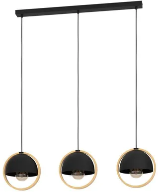 RIPPVALGUSTI EGLO CALLOW E27 3X40W MUST METALLIK