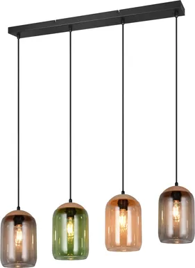 RIPPVALGUSTI TRIO CORK 4XE27 MITMEVÄRVILINE